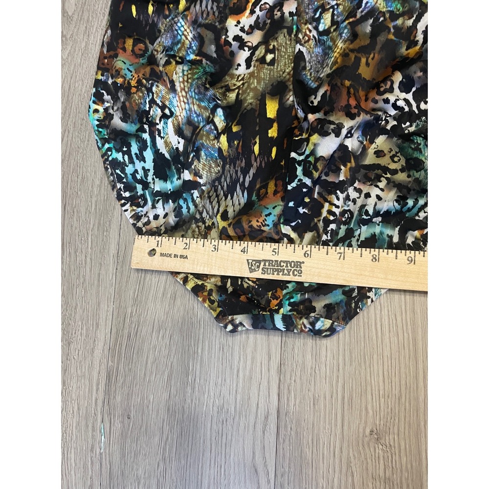 MagicSuit Goddess One Piece Swimsuit Posh Mosh Animal Print One Shoulder - Picture 8 of 14